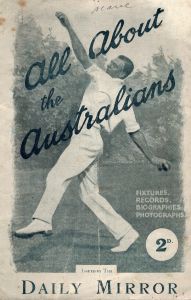 Item #112413 ALL ABOUT THE AUSTRALIANS. Fixtures, Records, Biographies, Photographs