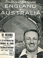 Item #112698 ENGLAND V AUSTRALIA. The Story of Test Cricket. Michael MASON, Cedric DAY,...