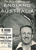 Item #112698 ENGLAND V AUSTRALIA. The Story of Test Cricket. Michael MASON, Cedric DAY,...