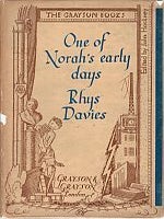 Item #114228 ONE OF NORAH'S EARLY DAYS. Rhys DAVIES