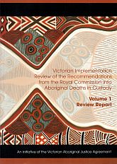 Item #116332 VICTORIAN IMPLEMENTATION REVIEW OF THE RECOMMENDATIONS FROM THE ROYAL...