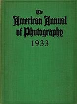 Item #119012 THE AMERICAN ANNUAL OF PHOTOGRAPHY 1933. Volume XLVII. Frank R. FRAPRIE