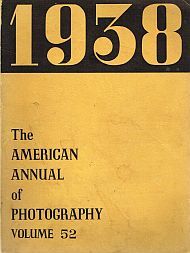 Item #119737 THE AMERICAN ANNUAL OF PHOTOGRAPHY 1938. Volume Fifty-Two. Photography Annuals