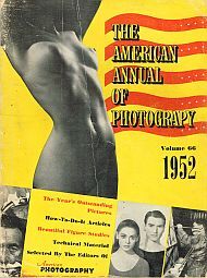 Item #119810 THE AMERICAN ANNUAL OF PHOTOGRAPHY 1952. Volume Sixty-Six. Photography Annuals