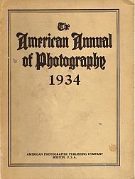 Item #119813 THE AMERICAN ANNUAL OF PHOTOGRAPHY 1934. Volume Forty-Eight. Photography...