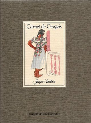 Item #120523 CARNET DE CROQUIS. Jaques BOULLAIRE