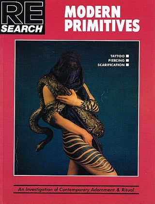 Item #121496 RE/SEARCH #12: MODERN PRIMITIVES. An Investigation of Contemporary Adornment...