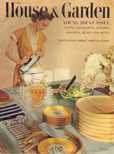 Item #122639 HOUSE & GARDEN. Young Ideas Issue.