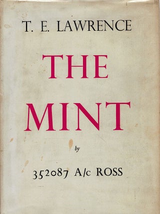 Item #123062 THE MINT A day-book of the R.A.F. Depot between August and December 1922...