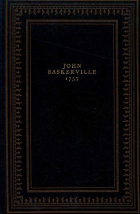 Item #123552 A SPECIMEN OF PRINTING LETTERS DESIGNED BY JOHN BASKERVILLE. John BASKERVILLE