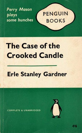 Item #123686 THE CASE OF THE CROOKED CANDLE. Erle Stanley GARDNER