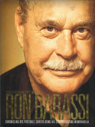 Item #123968 CHRONICLING HIS FOOTBALL CAREER USING HIS SCRAPBOOKS AND MEMORABILIA. Icons...