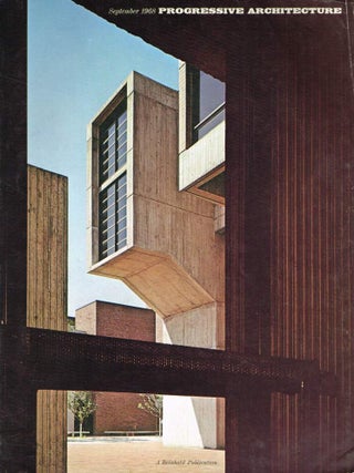 Item #124308 PROGRESSIVE ARCHITECTURE Sept 1968 # 9. Advocacy Planning