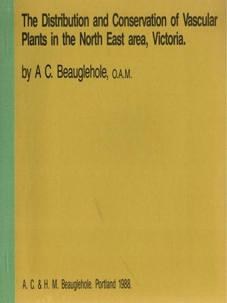 Item #124515 THE DISTRIBUTION AND CONSERVATION OF VASCULAR PLANTS IN THE NORTH EAST AREA,...
