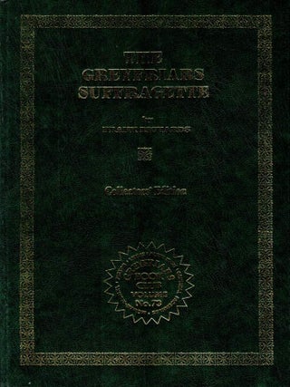 Item #125477 THE GREYFRIARS SUFFRAGETTE. The Greyfriars Book Club Volume No. 73....
