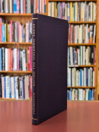Item #126603 DATING THE ICELANDIC SAGAS. An Essay in Method. Einer Ol SVEINSSON