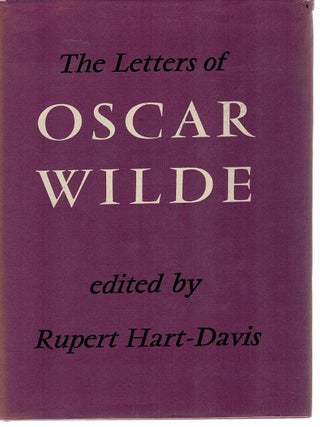 Item #128209 THE LETTERS OF OSCAR WILDE. Oscar WILDE, Rupert HART-DAVIS