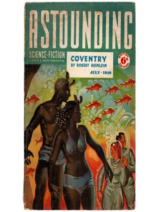 Item #129108 ASTOUNDING SCIENCE FICTION JULY 1940. Robert HEINLEIN, L. Ron HUBBARD