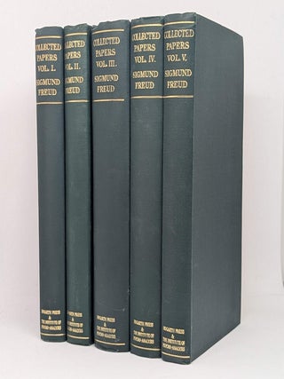 Item #129174 COLLECTED PAPERS. 5 Volume Set. Sigmud FREUD