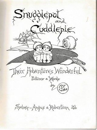 TALES OF SNUGGLEPOT AND CUDDLEPIE.