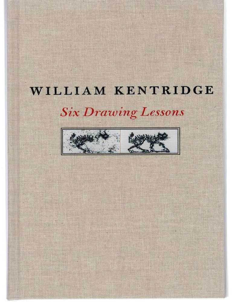 Item #131478 SIX DRAWING LESSONS. William KENTRIDGE.