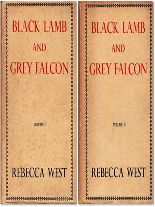 Item #131511 BLACK LAMB AND GREY FALCON. The Record of a Journey Through Yugoslavia in...