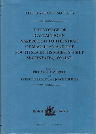 Item #132286 THE VOYAGE OF CAPTAIN JOHN NARBROUGH TO THE STRAIT OF MAGELLAN AND THE SOUTH...