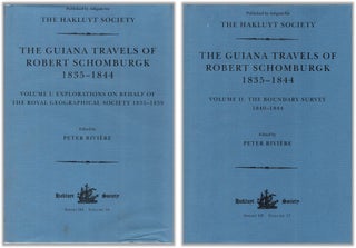 Item #132288 THE GUIANA TRAVELS OF ROBERT SCHOMBRUGK 1835-1844. Volume 1: Explorations on...