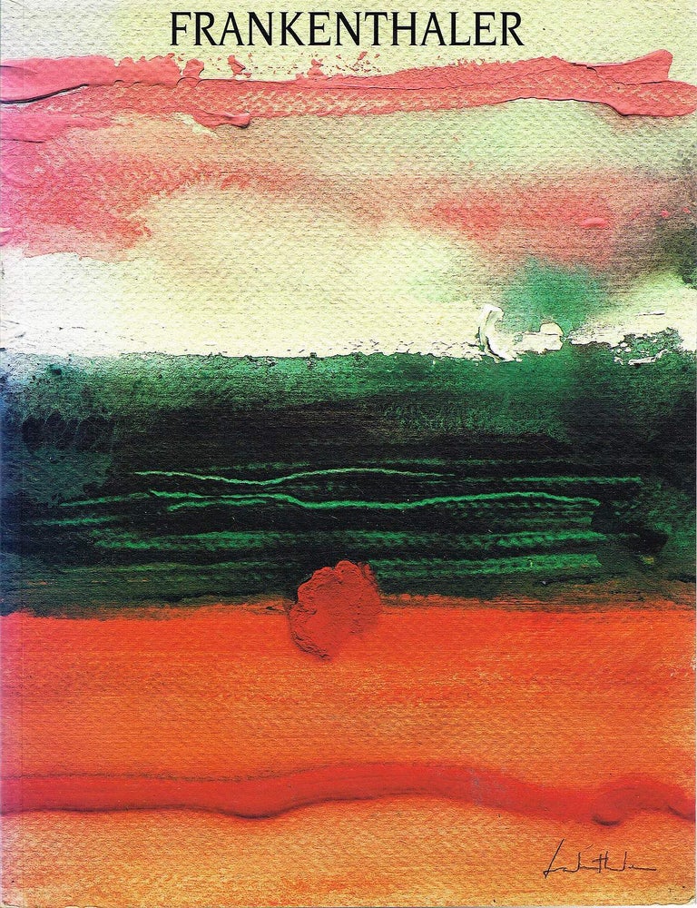 Item #132517 FRANKENTHALER. Works on Paper 1949 - 1984. Helen FRANKENTHALER, Karen WILKIN.
