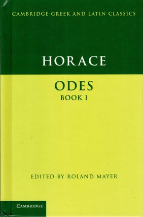 Item #132822 ODES. Book 1. HORACE, Roland MAYER