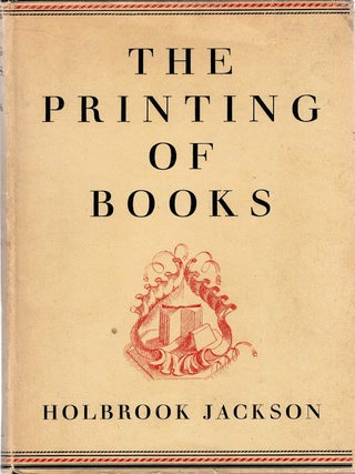THE PRINTING OF BOOKS