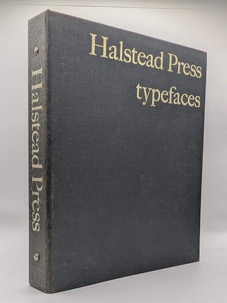 HALSTEAD PRESS TYPEFACES. HALSTEAD PRESS, Alison FORBES.