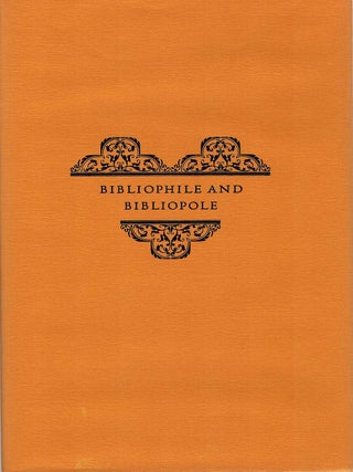 BIBLIOPHILE AND BIBLIOPOLE. Six Letters from James Calder to Sir George Grey. James CALDER, Sir GREY.