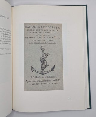 ALDUS MANUTIUS. A Legacy More Lasting than Bronze.