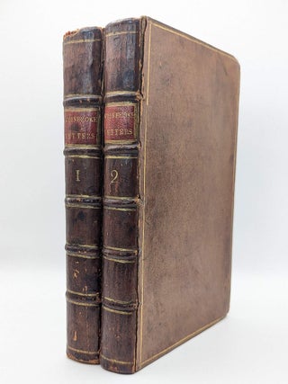 Item #133088 LETTERS ON THE STUDY AND USE OF HISTORY. Lord Viscount Bolingbroke Henry St....