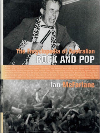 Item #133141 THE ENCYCLOPEDIA OF AUSTRALIAN ROCK AND POP. Ian MCFARLANE
