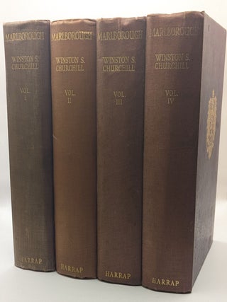 Item #133458 MARLBOROUGH: HIS LIFE AND TIMES. In Four Volumes. Winston S. CHURCHILL